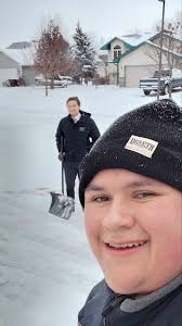 Hello everyone! My name is Elder Christian Murray and me and my friend  Elder Isaac Ambrocio would like to provide snow shoveling service to anyone  in need, especially with the snowfall that's