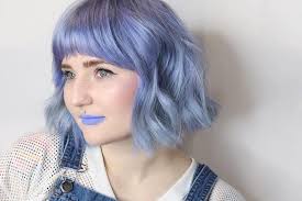 A conversation between unsocial people was made. Periwinkle Hair Color Is The Newest Hair Trend