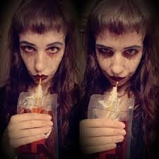 Vampire look unintentional Halloween costume