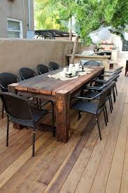 30 Splendid Diy Projects Outdoors Furniture Design Ideas Coodecor Diy Outdoor Furniture Outdoor Patio Table Farmhouse Dining