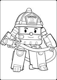 Robocar poli | cara menggambar dan mewarnai gambar mobil robot. Mewarnai Gambar Robocar Poli Kartun Buku Mewarnai Halaman Mewarnai