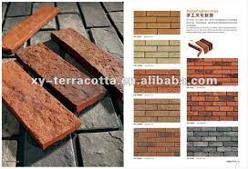 Vanjoin flexible clay wall tile adopts natural modified mineral powder as aggregates, green plant fiber and other natural polymers as the reinforced. Buy Exterior Wall Cladding Tiles Clay Tile Wall Tile Product On Alibaba Com