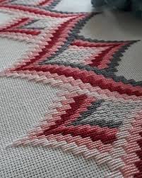 Hand Embroidery Kits For Beginners Curious Embroidery Digitizing Tried And Trusted Click Visit Button Above Bargello Yorgan Kanavice Ornekleri Nakis Desenleri