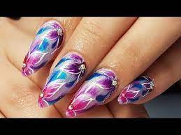 Die anleitung wurde mit bestem wissen erstellt, erhebt jedoch keinen anspruch auf vollständigkeit. Acrylnagel In Mandelform Fur Anfanger Fruhlingsdesign Youtube Nageldesign Stiletto Sommer Nagel Designs Nagel Kunst