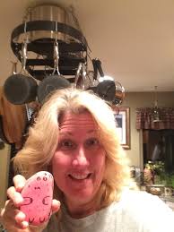 Mother Nature's art display along Mill Creek