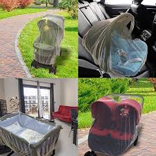 Amazon Com Crocnfrog Mosquito Insect Net Netting For Strollers Carriers Cradles Car Seats Designed Fo Baby Travel Accessories Cribs Traveling With Baby