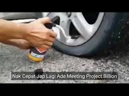 Harga tampal tayar kereta 2018. 3 Minit Setel Tayar Pancit Youtube