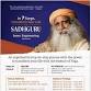 ISHA Inner Engineering InPerson Yoga Program