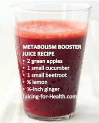 Juicing is the fastest and tastiest way to get all those healthy vitamins, minerals, antioxidants and enzymes that our modern diets are lacking. Metabolism Booster Juice Recipe In Need Of A Detox Get Your Teatox On With 10 Off Using Our Discount Booster Juice Recipes Healthy Juices Juicing Recipes