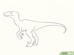 Zo n 65 miljoen jaar geleden stierven ze uit. 4 Ways To Draw Dinosaurs Wikihow
