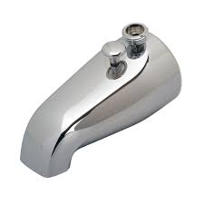 Bath taps are a type of faucet for bathtubs and shower systems. Moen Tub Spout With Diverter Add A Hand Shower Chrome The Home Depot Canada