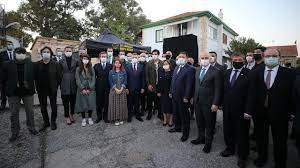 Oktay Ve Altun Bir Zamanlar Kibris Dizisinin Setini Ziyaret Etti Son Dakika Haberleri