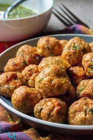 Keto Chicken Meatballs Recipe Chicken Meatball Recipes Ground Chicken Recipes Chicken Meatballs