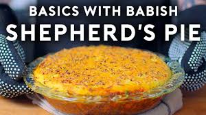 Shepherd S Pie Basics With Babish Youtube Shepherds Pie Recipes Food
