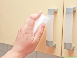 Most of them are made with nourishing oils and mild soaps, which is great for the longevity of your cabinets, but it doesn't go a long way for cleaning. 3 Ways To Clean Kitchen Handles Wikihow