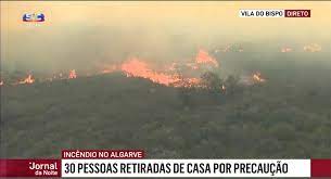 Incêndio no algarve teve falhas graves na estratégia e coordenação. Incendio No Algarve Aproxima Se De Vila Do Bispo Sic