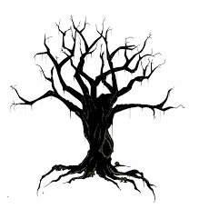 Halloween tree silhouette transparent png. Creepy Bird In Tree Silhouette Creepy Tree Haunted Tree Tree Silhouette Spooky Trees