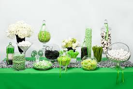 Black And White Candy Table Green White And Black Candy Buffet Candy Buffets Wedding Candy Black Candy Buffet Green Candy Buffet Green Candy Bars