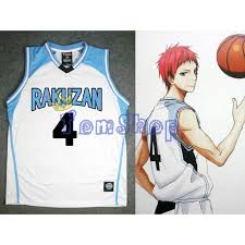 Anime Kuroko S Basketball Kuroko No Basuke Cosplay Rakuzan School 4 Akashi Seijuro Basketball Jersey Uniform Halloween Costume Costume Jewelry Gold Chains Costume Mustachejersey Pro Aliexpress Yellow swooshes on the side resemble melting ice cream with. aliexpress