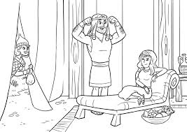 Free bible coloring pages for kids samson bible story 01 131. Samson Bible App For Kids Story A Hairy Tale Teaches Kids About The Bible With Fun Videos Coloring Sheets Activities And More