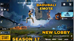 Pubg mobile south asia pro league is a pubg mobile professional league featuring top qualified and invited teams from the south asian region. Pubg Mobile Season 17 New Lobby Season 17 Emote Youtube