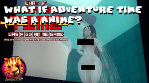 WHAT IF ADVENTURE TIME WAS A ANIME 2 -marcaline in the shower - YouTube