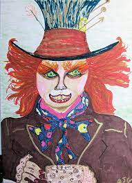 Gather your pencil and paper and pour a cup of tea! The Mad Hatter Drawing By Barbara Giordano