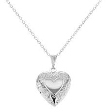 Some people use a dab of super glue to secure the picture to the locket. Picture Photo Small Love Heart Locket Necklace Kids Girls Pendant 16 Walmart Canada