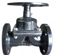 A- Weir Type Diaphragm Valves