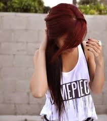 This will work best for you if you have naturally wavy hair. Dark Red Hair Images On Favim Com