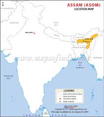 See the map view of the most popular tourist places to visit in assam. Assam Location Map