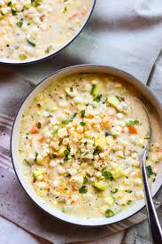 What to eat with panera bread summer corn chowder? Summer Zucchini Corn Chowder Little Broken