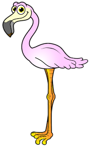 This coloring page is great for creative kids, as they can use several different crayons to color it. How To Draw A Cartoon Flamingo How To Draw Cartoons