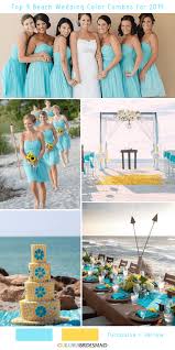 Top 9 Beach Wedding Color Combos Ideas For 2019 Wedding Color Combos Beach Wedding Colors Beach Wedding Outfit