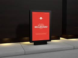 Free City Street Modern Billboard Mockup Free Mockup Billboard Mockup Outdoor Advertising Design Billboard