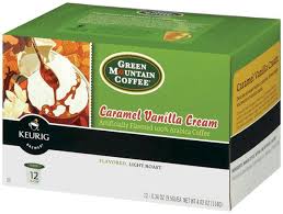 • light roast, caffeinated coffee • artificially flavored • certified orthodox union kosher discover the delicious taste of sweet indulgence. Green Mountain Coffee Caramel Vanilla Cream Coffee K Cups 12 0 34 Oz Ea