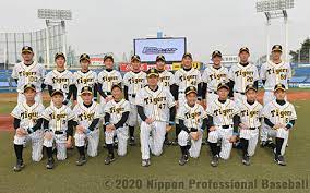 From the second character of 大阪(おおさか) (ōsaka) and the first character of 神戸(こうべ) (kōbe). é˜ªç¥žã‚¿ã‚¤ã‚¬ãƒ¼ã‚¹ã‚¸ãƒ¥ãƒ‹ã‚¢ãƒãƒ¼ãƒ  å‡ºå ´ãƒãƒ¼ãƒ  Npb12çƒå›£ã‚¸ãƒ¥ãƒ‹ã‚¢ãƒˆãƒ¼ãƒŠãƒ¡ãƒ³ãƒˆ Konami Cup 2020 Npb Jp æ—¥æœ¬é‡Žçƒæ©Ÿæ§‹