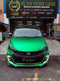 Harga wrap sticker kereta kuantan. Perodua Myvi Full Wrap Sticker Sixnine Sticker Garage Facebook
