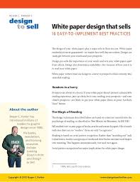 White Paper Design Tips That Sell White Paper Paper Outline Paper Template