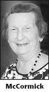 ANGELA McCORMICK Obituary (1932