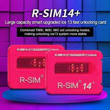 1,46 €us $1.67180 pieza +. Rsim 14 Smart Actualizado Tarjeta Desbloqueo R Sim Nano Ajusta Ios13 Iphone 11 Xs Max X 8 7 Ebay