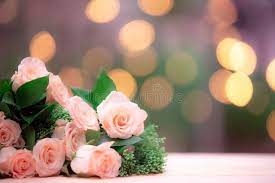 Rose Flower On Wooden Table With Blur Bokeh Background Sponsored Wooden Flower Rose Table B Bokeh Background Rose Flower Typography Poster Design