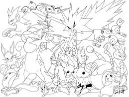 Printable water type pokemon coloring pages. Electric Pokemon Line Pokemon Coloring Pages Pokemon Coloring Pokemon Coloring Sheets