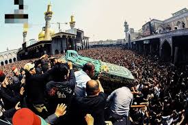 حرم مطھر مولا امام موسی کاظم ع میں تابوت برآمد اللھم صل علی محمد و آل محمد و عجل فرجھم Landmarks Times Square Travel