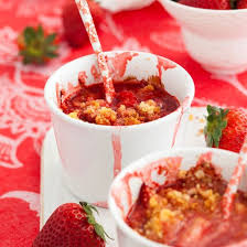 Crumble Aux Groseilles Fraises Et Framboises Recette Crumble Alimentation Nourriture