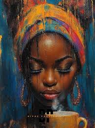 Sip of Serenity” Start your day with stillness and strength. Let every sip  remind you of the power brewing within—unshakable, radiant, and ready to  rise.