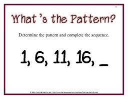 Check spelling or type a new query. What S The Pattern A Warm Up Math Activity By Teaching Math By Hart