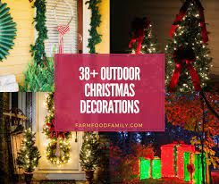 We have lots of outside christmas decorating ideas house for you to pick. 38 Beautiful Diy Outdoor Christmas Decorations Ideas Tutorials For 2021
