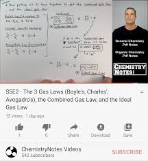 Combined Gas Law And Ideal Gas Law In 2020 Ideal Gas Law Gas Laws Chemistry Chemistry Lecture