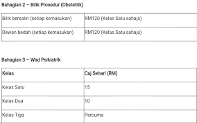 Banyak entry blogger lain buat. Senarai Harga Pakej Bersalin Hospital Kerajaan Swasta Sekitar Selangor 2019